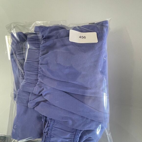 Free People Violet Short Sleeve Hot Shot V-neck Cut-out back Jumpsuit Sz XS - Picture 10 of 10